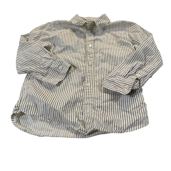 H&M Toddler Boy 5T Long Sleeve Dress Shirt Button Up - Picture 1 of 5